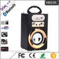 Bateria do BBQ KBQ-08 1200 mAh 10W orador novo do karaoke de 4 polegadas Bluetooth com entrada do microfone